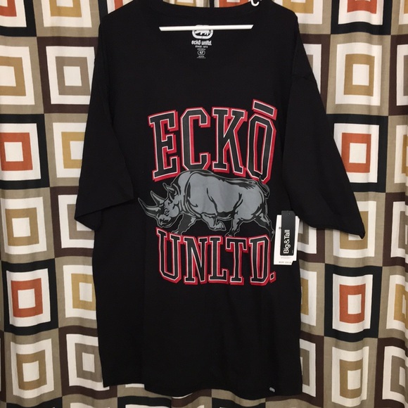 Black echo T-shirt - Picture 1 of 2